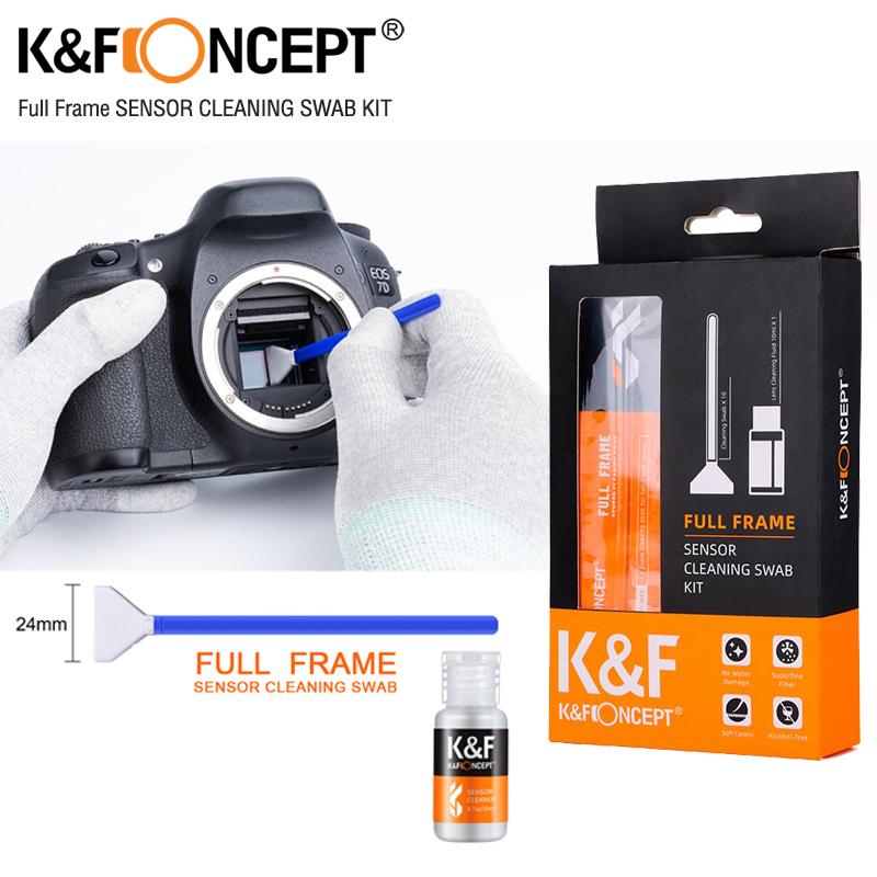 K&F CONCEPT FULL FRAME SENSOR CLEANING SWAB KIT_TP