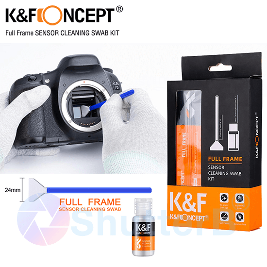 K&F CONCEPT FULL FRAME SENSOR CLEANING SWAB KIT