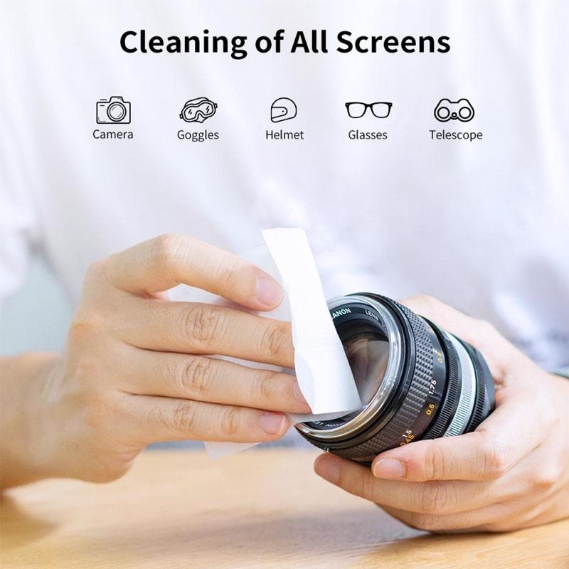 K&F CONCEPT KF08.036 ANTI-FOGGING WIPES 120PCS_TP