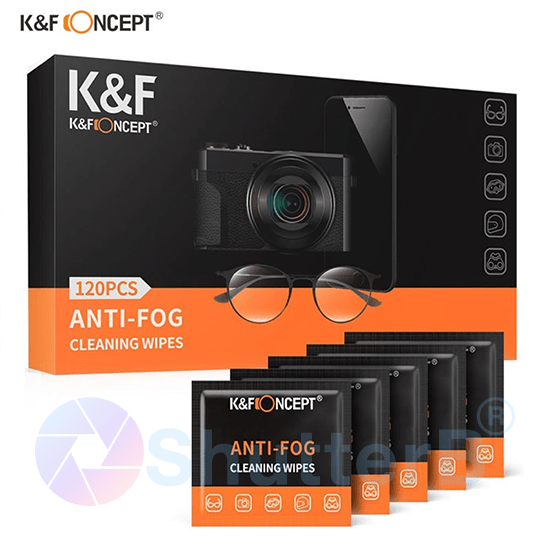K&F CONCEPT ANTI-FOGGING WIPES 120PCS