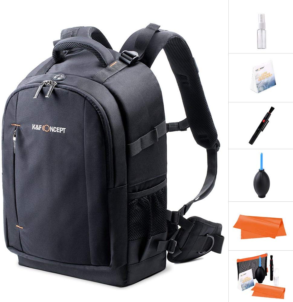 K&F Concept 13.025 DSLR Camera Backpack Laege Grey_TP