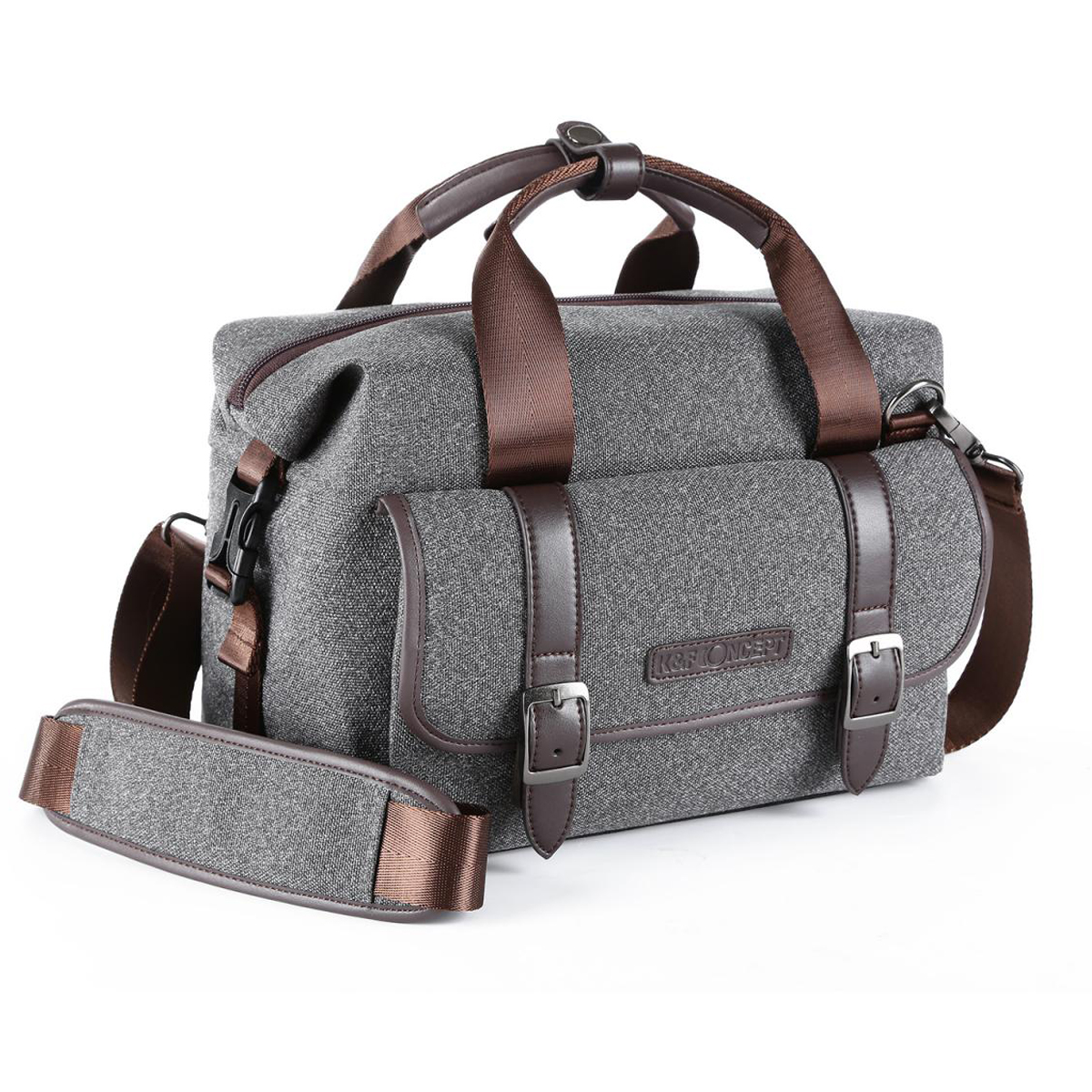 K&F Concept 13.079 DSLR Camera Messenger Shoulder Bag_TP