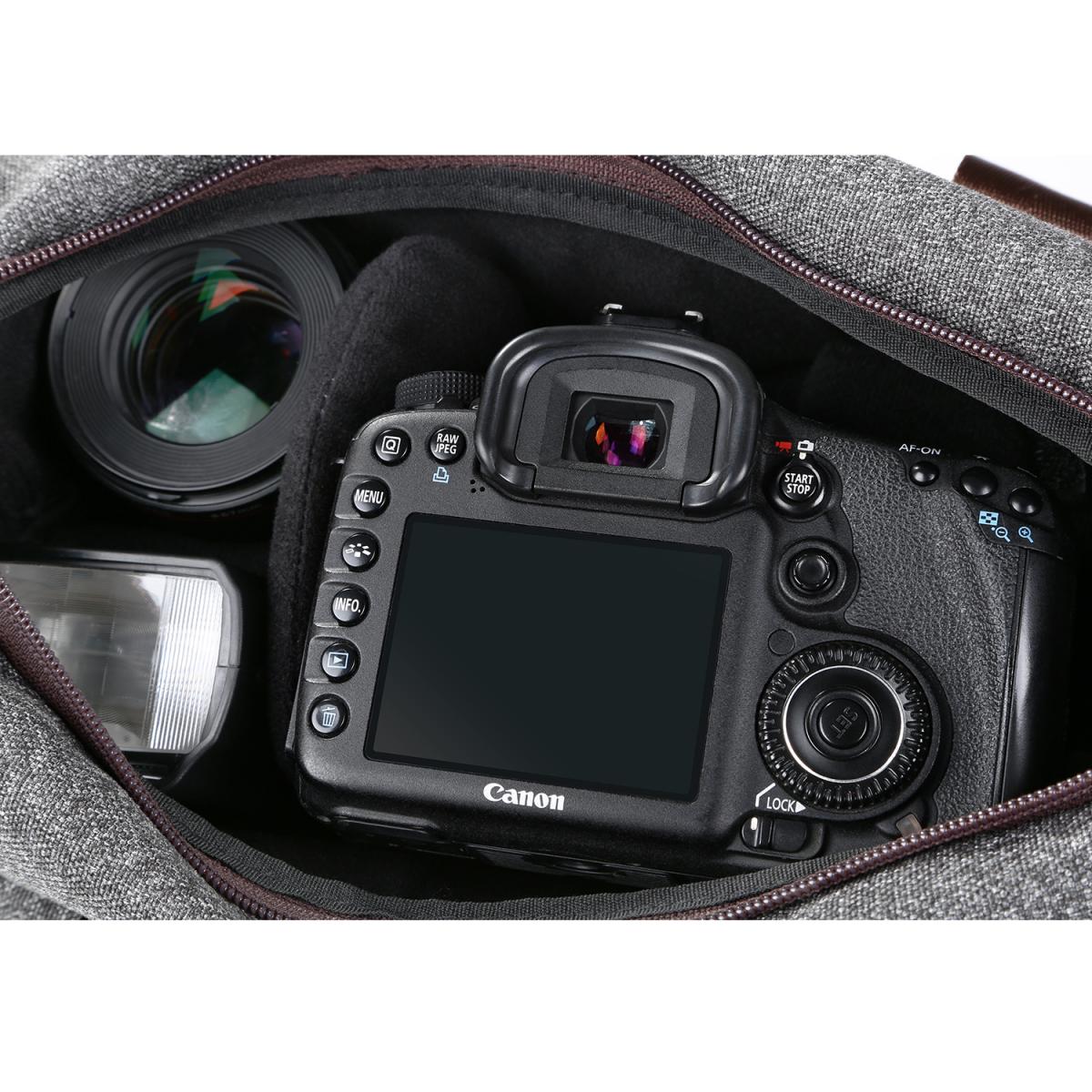 K&F Concept 13.079 DSLR Camera Messenger Shoulder Bag_TP