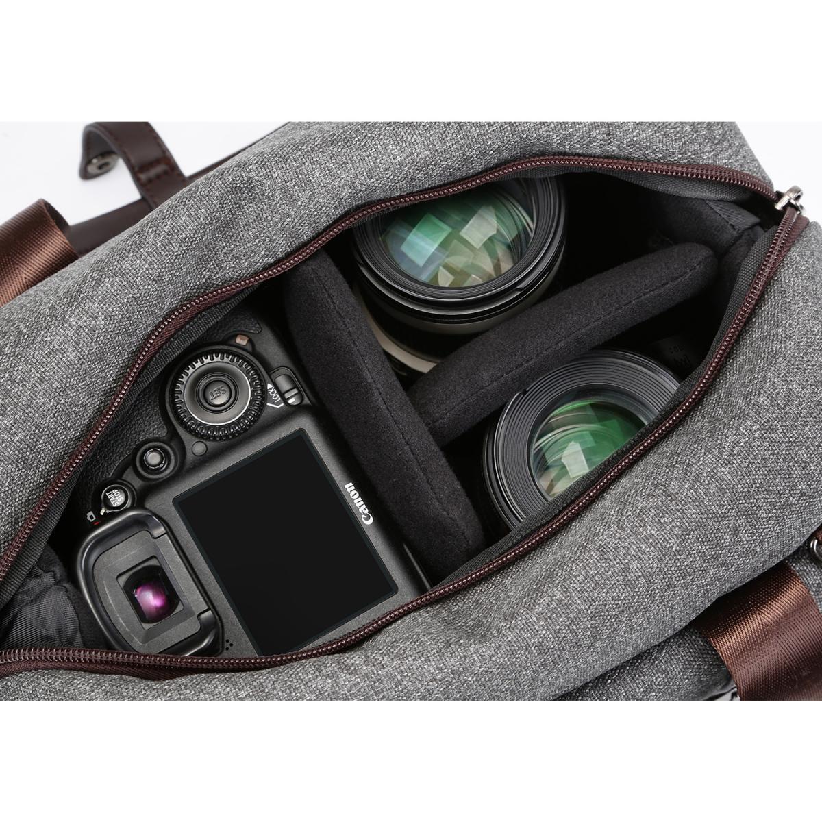 K&F Concept 13.079 DSLR Camera Messenger Shoulder Bag_TP
