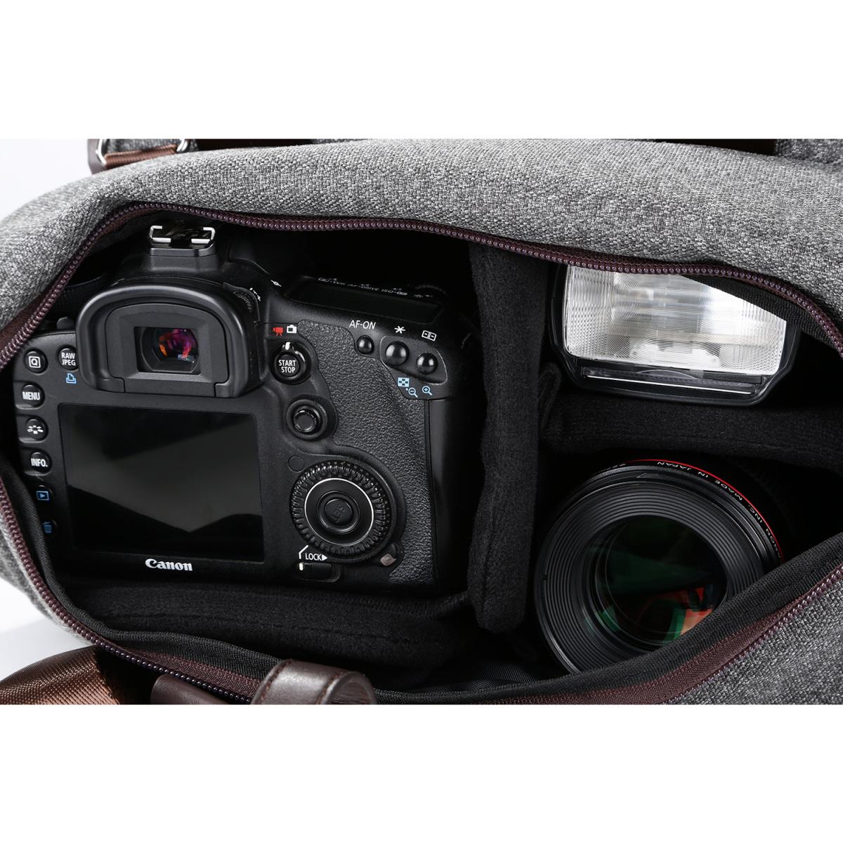 K&F Concept 13.079 DSLR Camera Messenger Shoulder Bag_TP