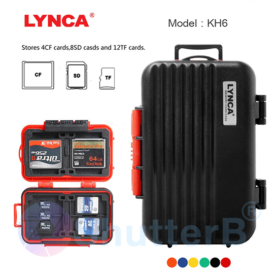 กล่องใส่การ์ด LYNCA MEMORY CARD BOX KH6