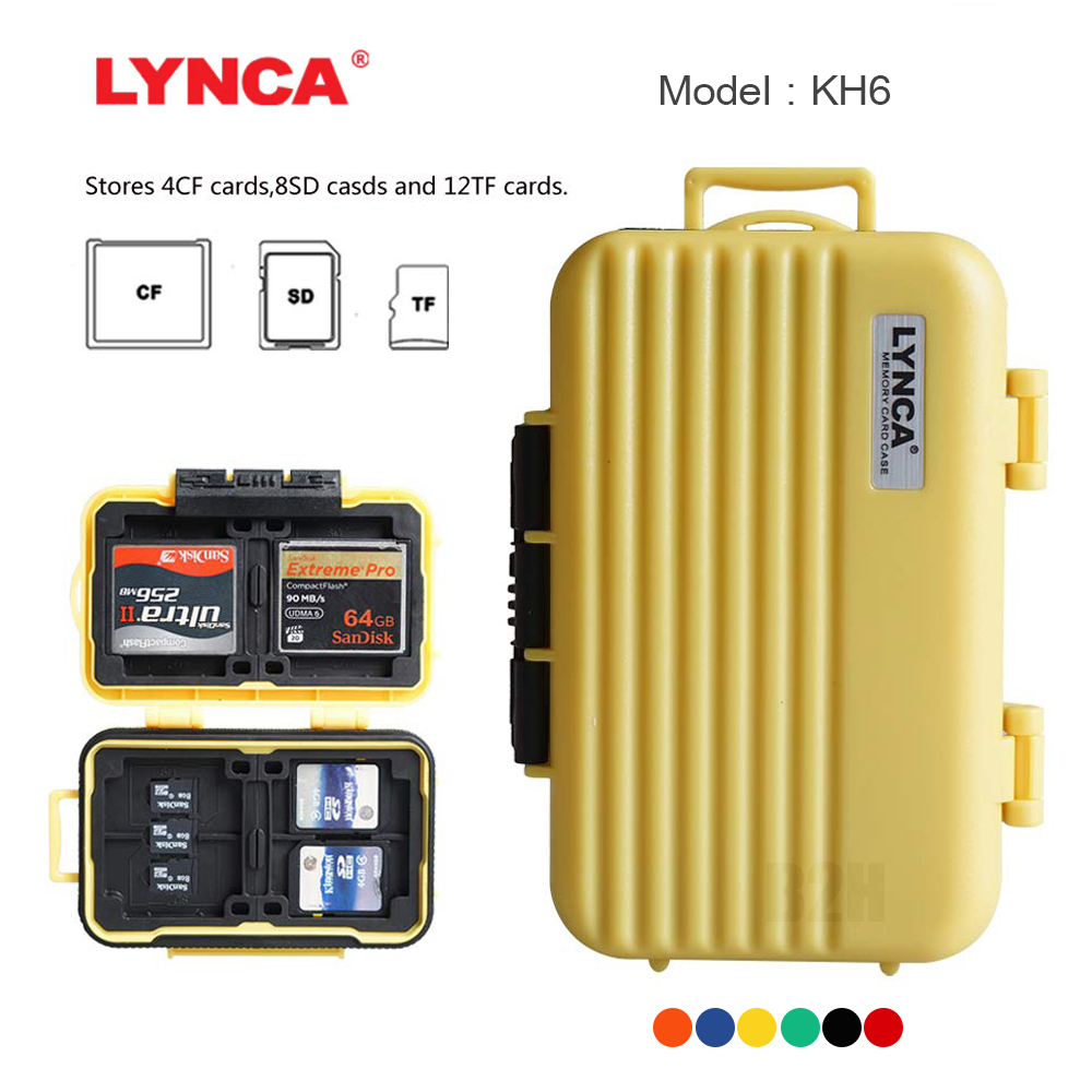 กล่องใส่การ์ด LYNCA MEMORY CARD BOX KH6 Y