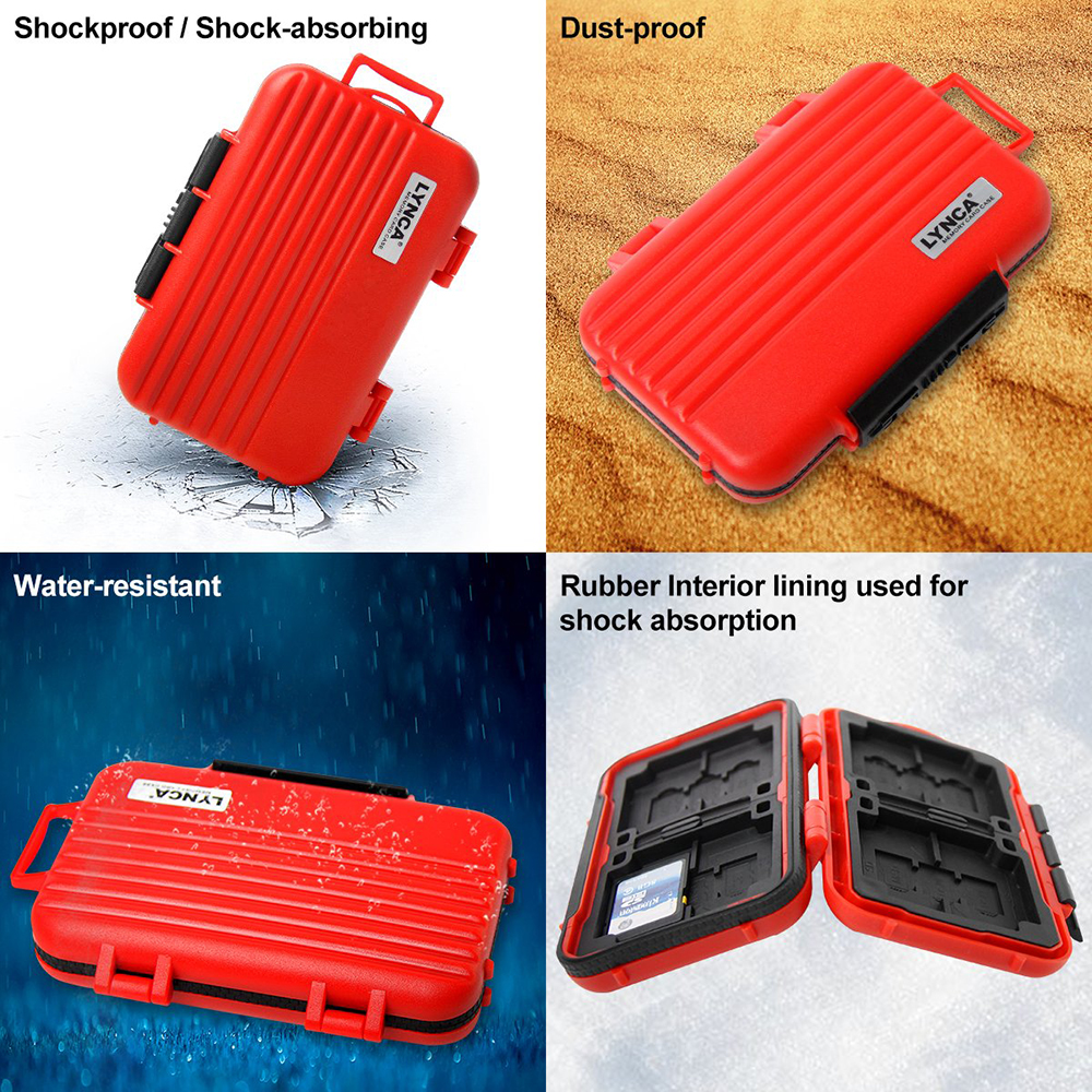 กล่องใส่การ์ด LYNCA MEMORY CARD BOX KH6 Y