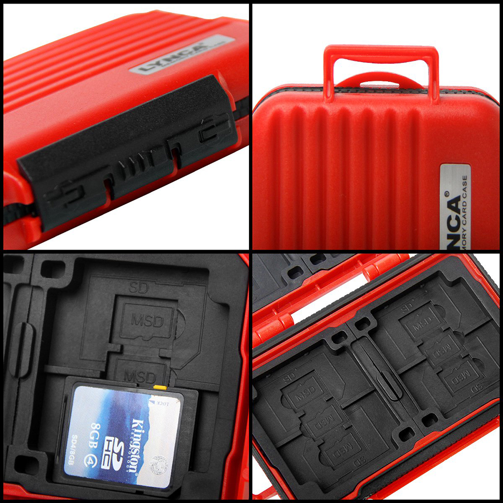 กล่องใส่การ์ด LYNCA MEMORY CARD BOX KH6 Y