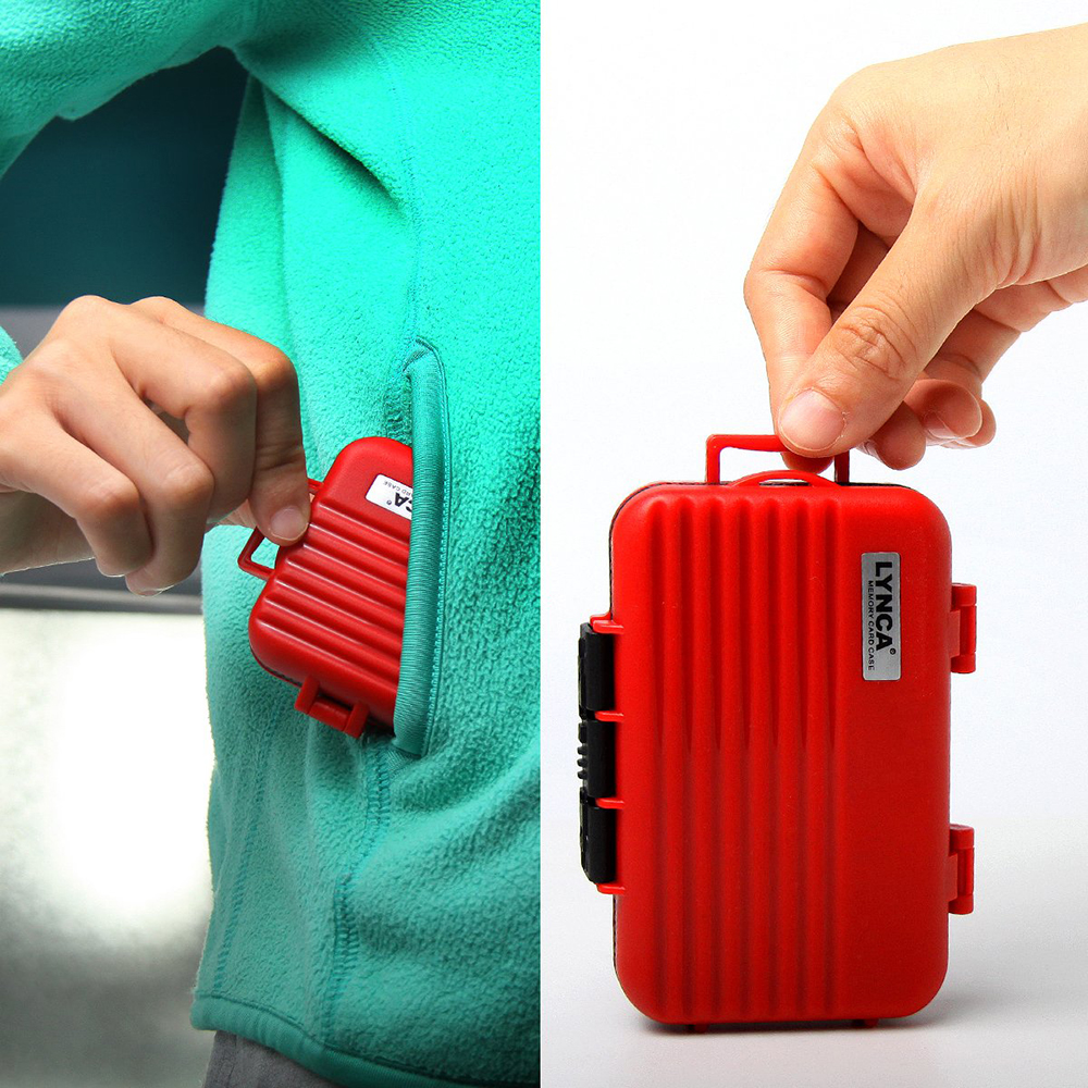 กล่องใส่การ์ด LYNCA MEMORY CARD BOX KH6 Y