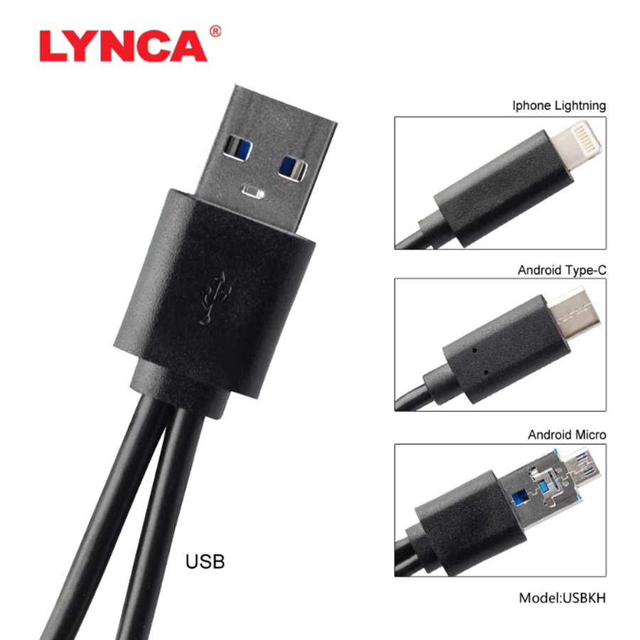 กล่องใส่การ์ด LYNCA USBKH MEMORY CARD BOX & Reader_TP